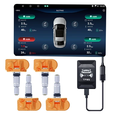 Dedicated Wireless Built-In External High-Precision | Tire pressure monitoring system