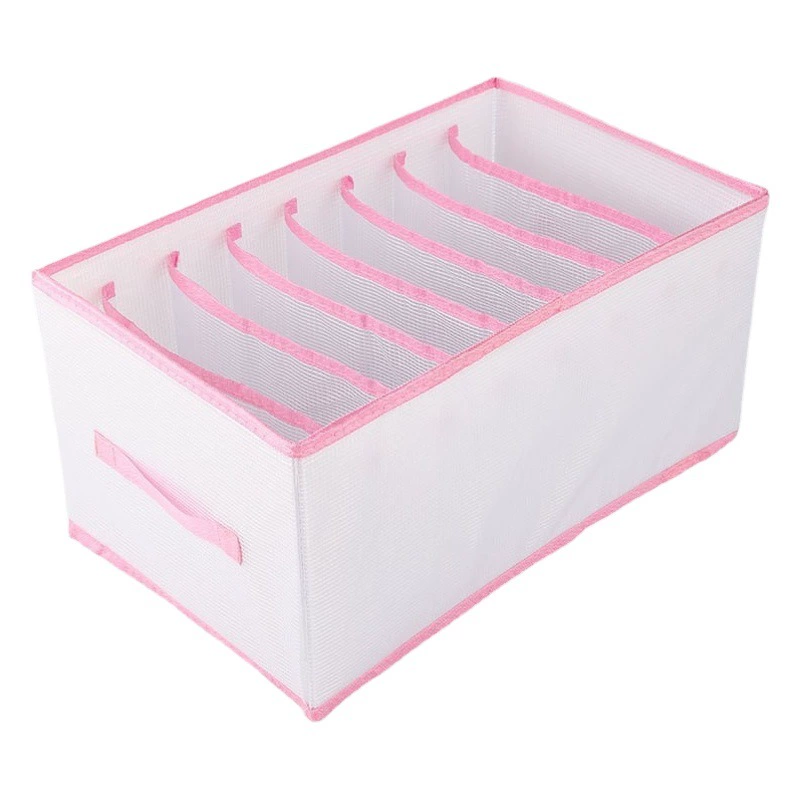 Ящик для хранения одежды Одежда Брюки Хранение Артефакт Зажим на молнии Сетчатая ткань Ящик для хранения одежды Перегородка для хранения Футболка