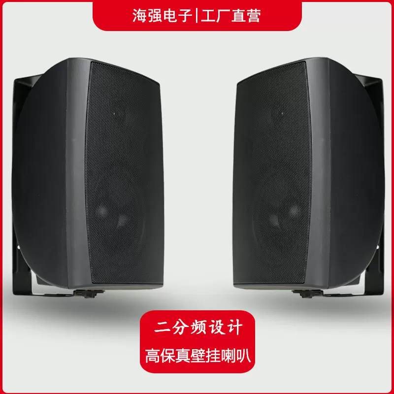 源头工厂定阻定压两用壁挂喇叭会议音箱公共广播音响商用定压定阻