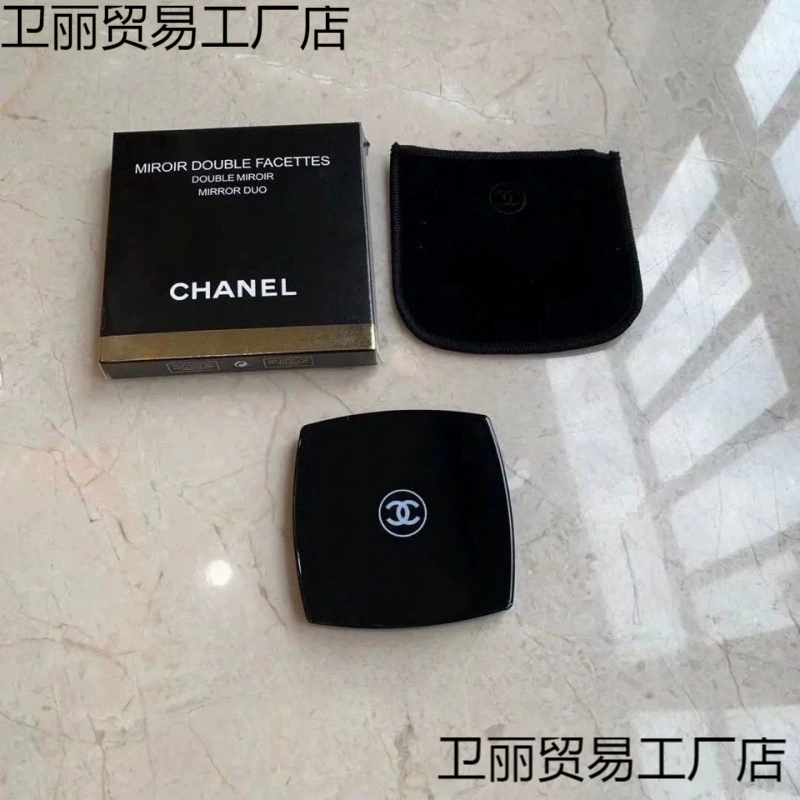 Складное зеркало Xiaoxiang, двустороннее зеркало, зеркало для макияжа, портативное зеркало, студенческое зеркало с ручкой, зеркало для макияжа