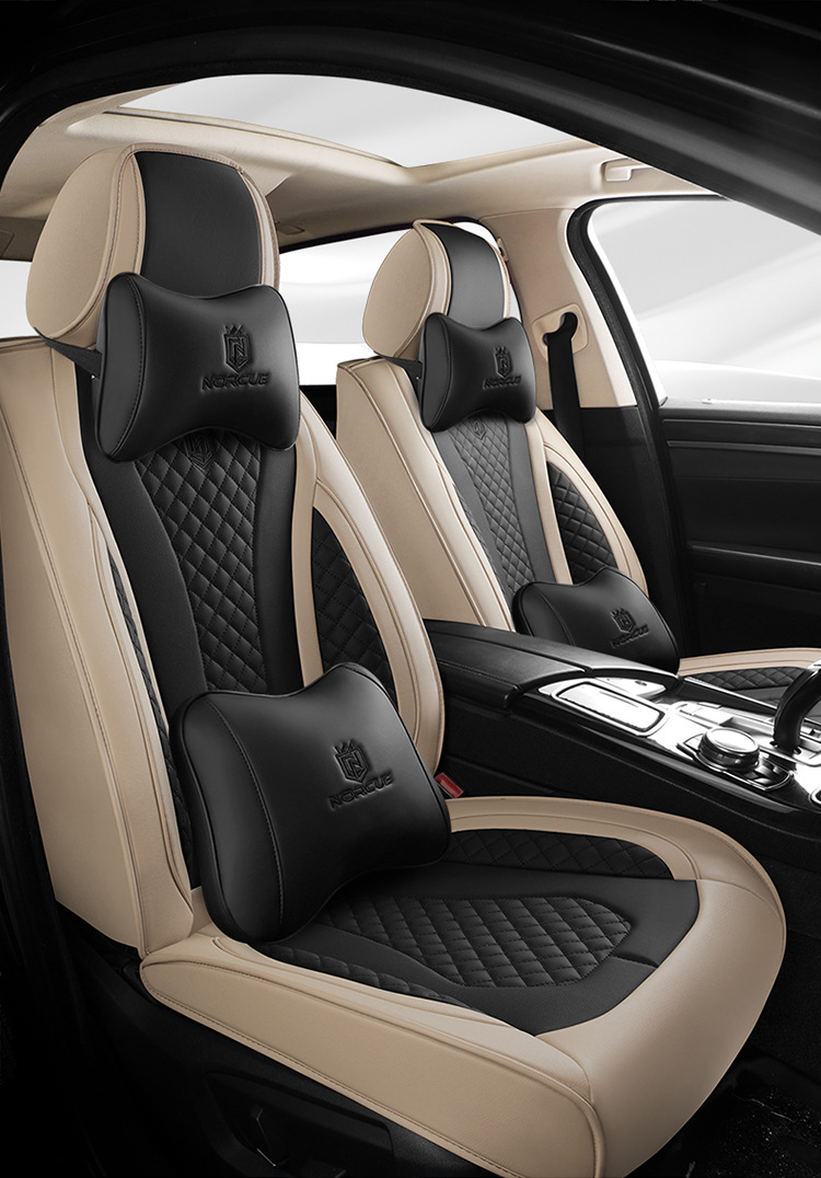 25-Year New Model Wear-Resistant Leather Full-Cover Breathable All-Season Universal Car Seat Cushion High-End Manufacturer Wholesale