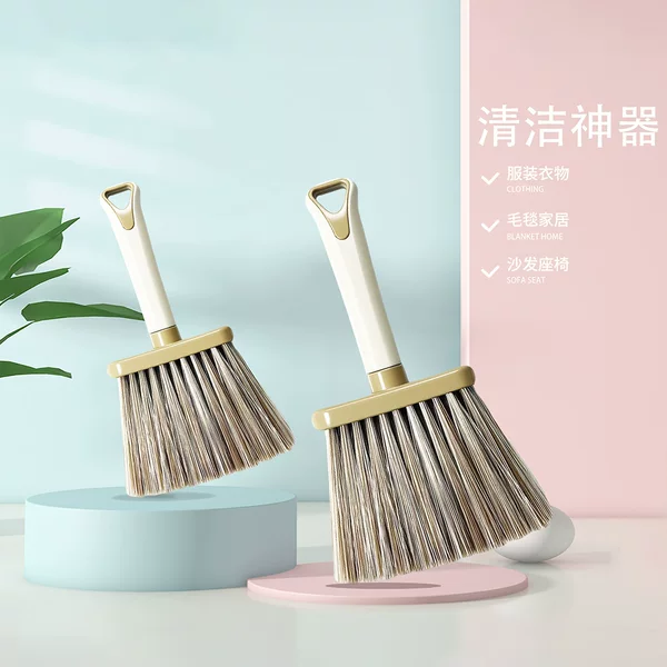 Manufacturer's creative desktop broom, small household broom, keyboard brush for cleaning, multifunctional household broom, kitchen trash broom
