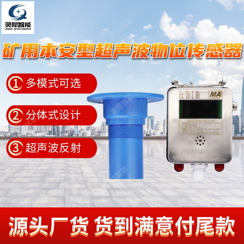 超声波物位传感器现货速发 GUC100矿用本安型超声波物位传感器