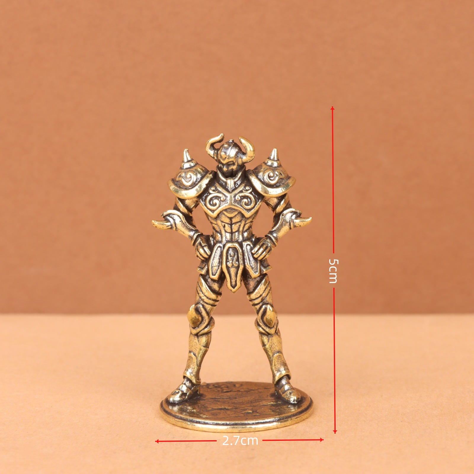 Ventas transfronterizas de bronce doce constelaciones de guardianes adornamientos Star Yao modelo de dibujos animados decoración de escritorio adornamientos de cobre