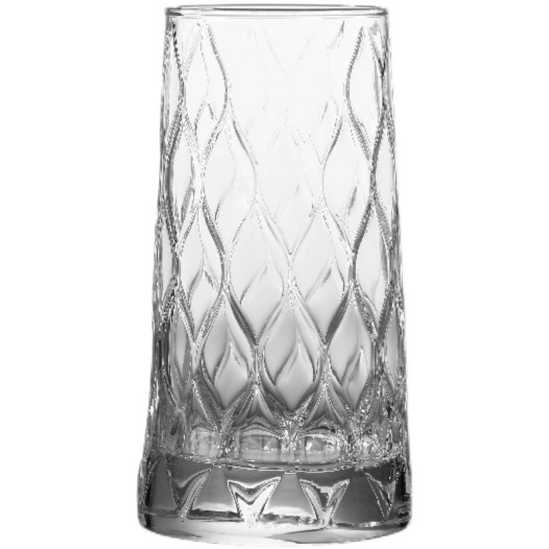 Tea cup with glass, coffee summer glass, American style