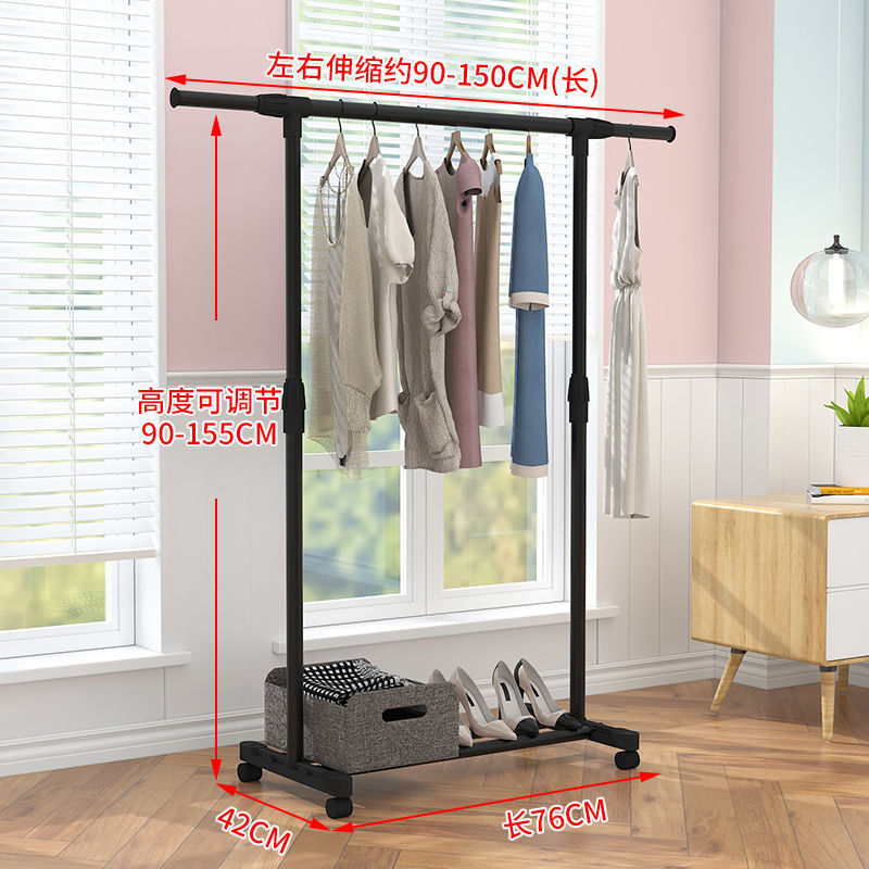 대형 텔레스코픽 (바퀴가 달린 검정색)