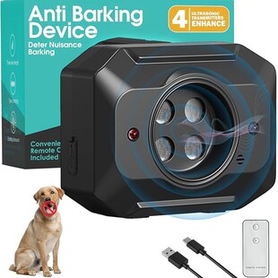 Cross-Border New Ultrasonic Bark Stopper Dog Training Device Dog Repellent Portable Dog Training Device Anti-Barking and Anti-Barking Device
