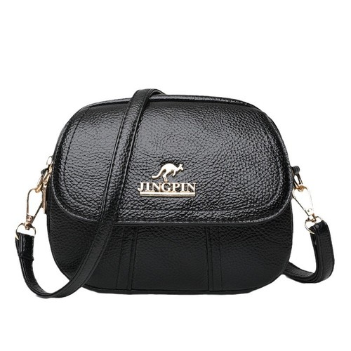 2025 Fashion Small Round Handbag, Stylish and Versatile Three-Layer Shoulder and Crossbody Bag for Women