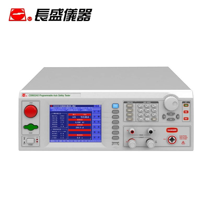 Changsheng CS9932AS программируемый комплексный прибор безопасности, выдерживающий напряжение переменного и постоянного тока/заземление/изоляция «три в одном»