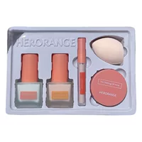 HERORANGE ~ Макияж лица костюм Начинающий макияж крем макияж Передняя молочная основа консилер комбинированная коробка