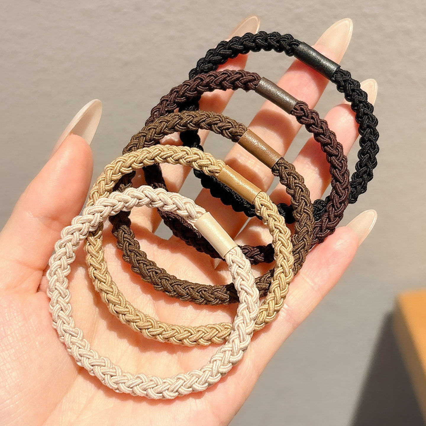 Coleteros, gomas para el pelo para niñas, alta elasticidad y durabilidad, para atar el cabello, nuevos accesorios para el cabello elegantes 2025