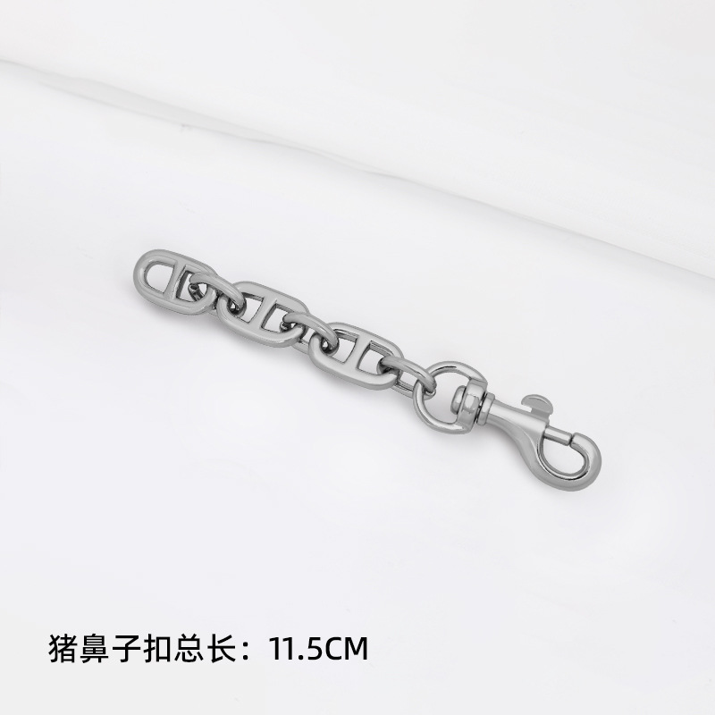 Silvery white pig nose