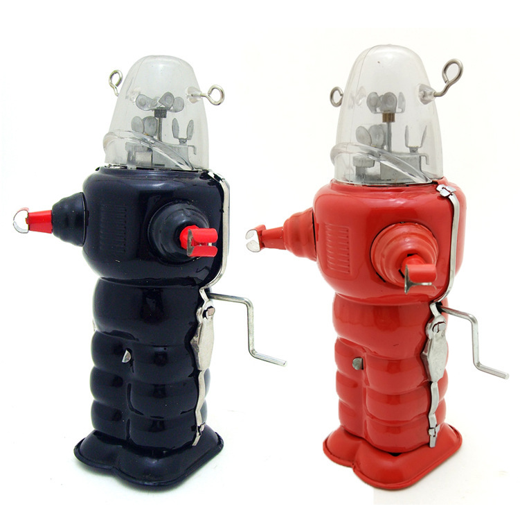 Ms207 Hand-Cranked Astronaut Robot Adult Collection Creative Gift Photography Props Tin Crafts Wholesale Ms207 Hand-Cranked Astronaut Robot Adult Collection Creative Gift Photography Props Tin Crafts Wholesale
