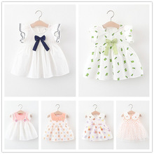 幼儿装女童连衣裙夏款纯棉洋气小女孩公主裙0至3岁婴儿女宝宝裙子
