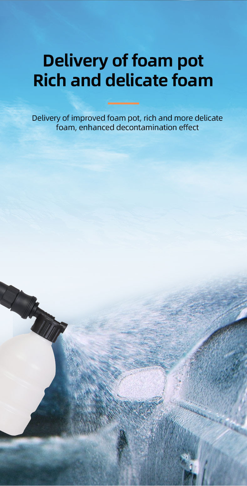Wireless Lithium Battery High-Pressure Car Wash Water Gun 48V Large-Capacity Lithium Battery Home Outdoor Car-Mounted Self-Priming Washing Gun