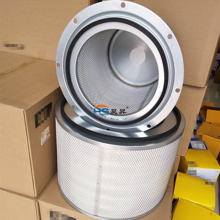 适用卡特滤芯4P-0710/4P-0711 PA3904 AF25734发电机滤芯A-555-1