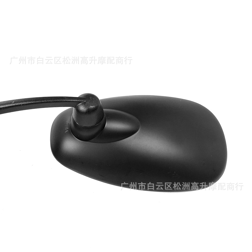 Motorcycle Modified Rearview Mirror, Large Mirror Surface, Retro Reflective Mirror, Universal Wide-Angle Rearview Mirror, Aluminum Alloy Reversing Mirror