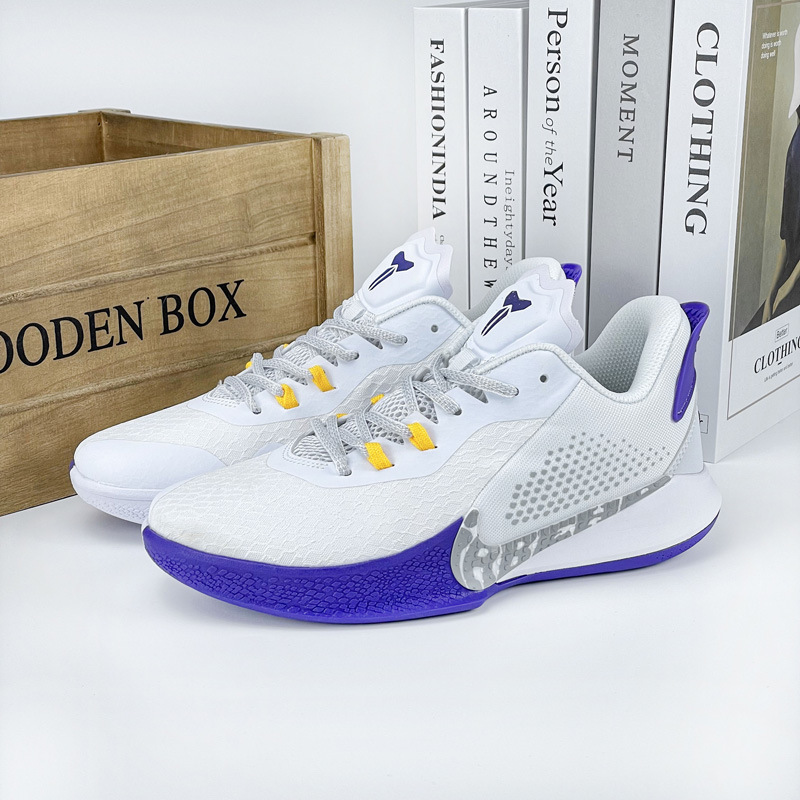 [Putian Factory] Authentic Kobe Bryant Basketball Shoes Men's 7 Venom 8 Practical Sneakers Kobe Mamba 2 Platinum 10Th Generation