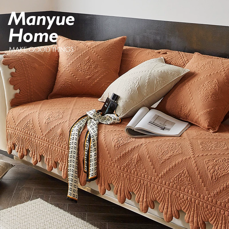 Retro sofa, seat, non-slip scarf, universal pillow
