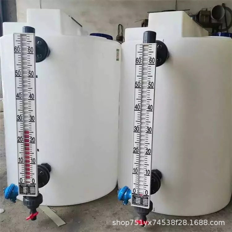 台州5吨PE水箱加药箱塑料农业用3吨加药搅拌桶肥料桶加厚消毒水化