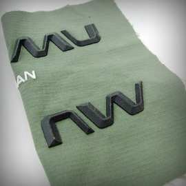 热转印服装植胶加 工模具凹凸硅胶商标 3D模具硅胶烫标 厚版烫画