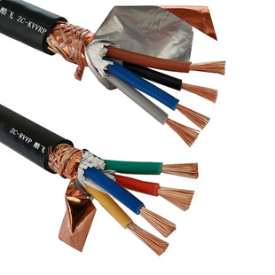 rvvp4x1 1.5 2.5 4 square copper core wire four core shielded signal control flexible cable ZA-KVVRP