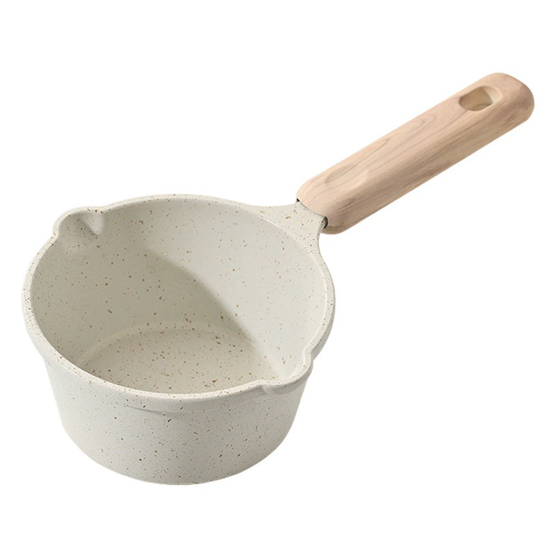 Масляный сплиттер Маленький горшок для горячего масла Бытовой чугунный масляный сплиттер Маленький горшок с антипригарным покрытием Мини-Специальный горшок для молока