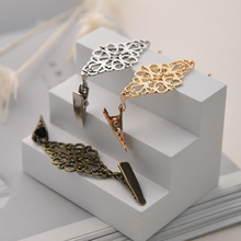 复古镂空合金披肩夹文艺古风丝巾夹古典气质汉服衣领夹精致丝巾夹