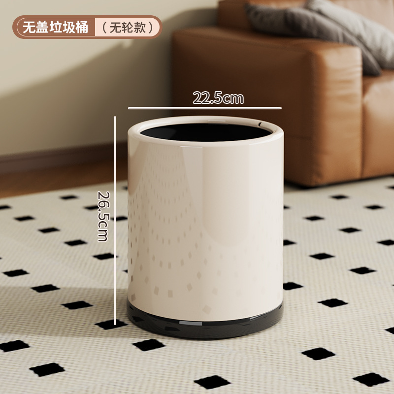 家庭用寝室やバスルーム用の車輪付きゴミ箱、軽くて豪華なリビングルーム用ゴミ箱、見栄えの良いお祝い用の大きな紙バスケット|undefined