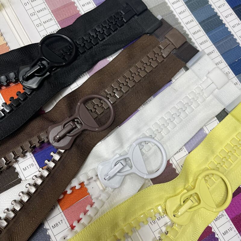 Resin Open-Ended Extra-Large Zipper for Outdoor Tents, Large Zipper No. 20, Colored Rubber Teeth, Car Tent Zipper Accessories