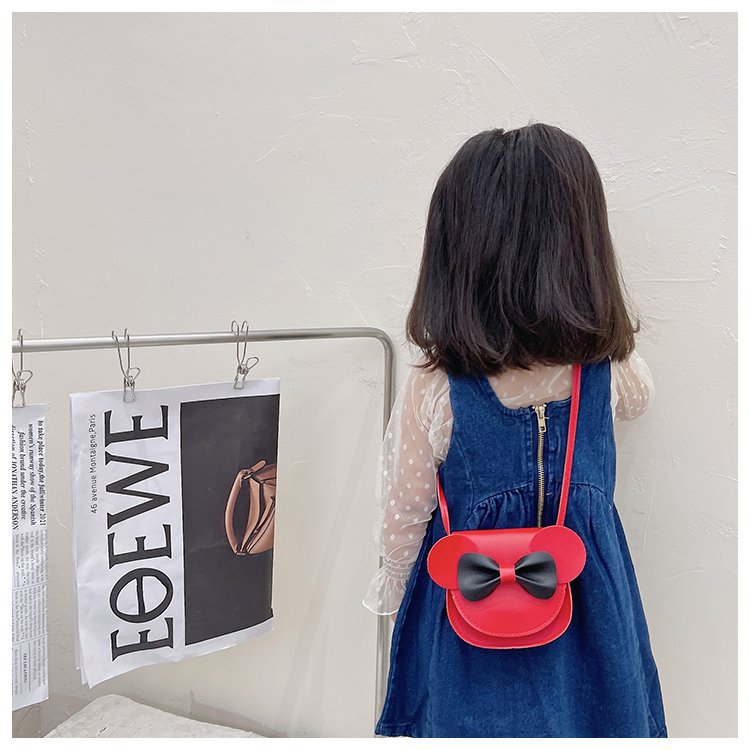 2024 nuevo lindo arco mini bolso de moda para niños mochila accesorios para niñas mochila