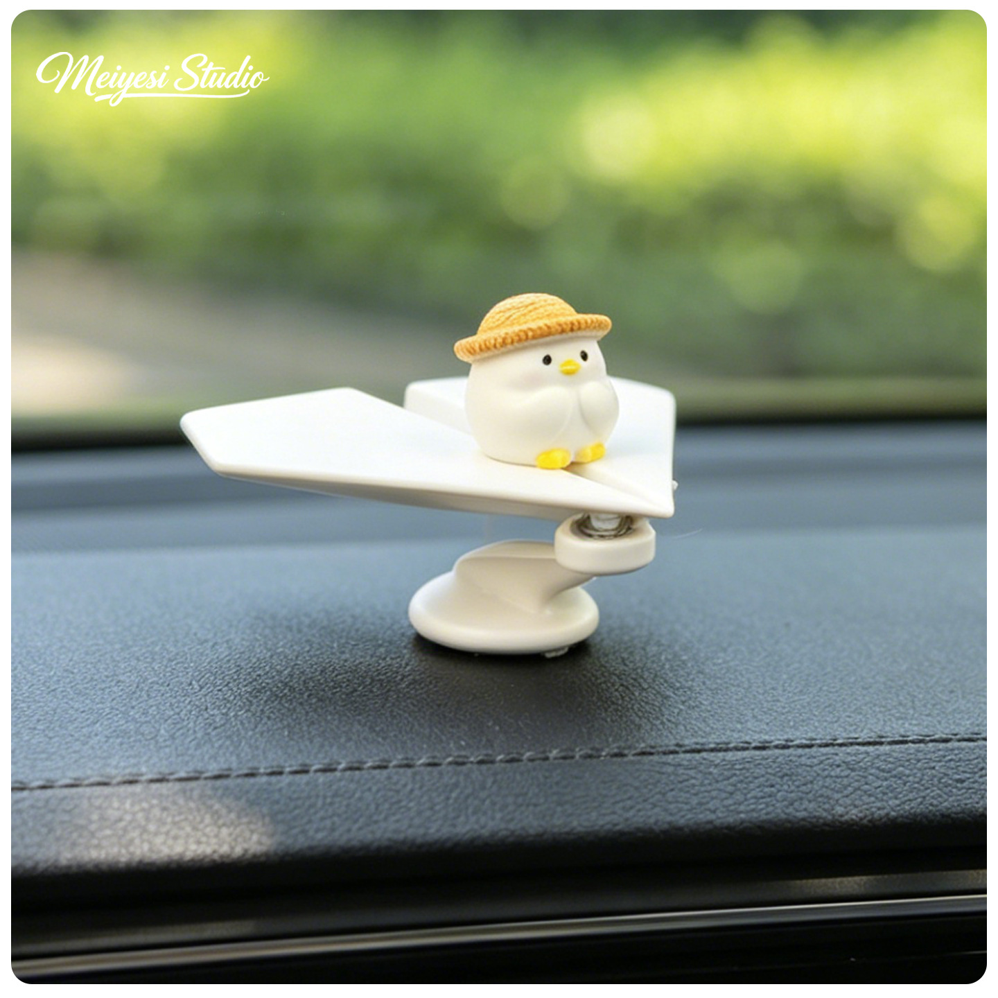 Crayón nuevo avión giratorio 2026 nuevo automóvil adorable joyería de dibujos animados decoración de curación descompresión