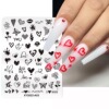 Tools set for manicure for St. Valentine's Day stainless steel, suitable for import