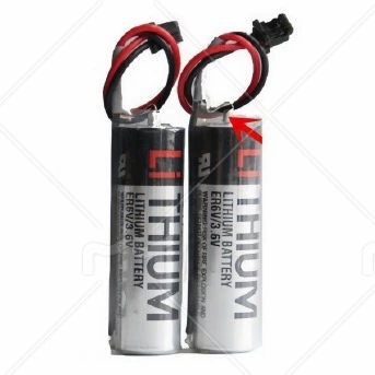 ER6V 3,6 В AA № 5 Литиевая батарея промышленного робота YASKAWA с вилкой