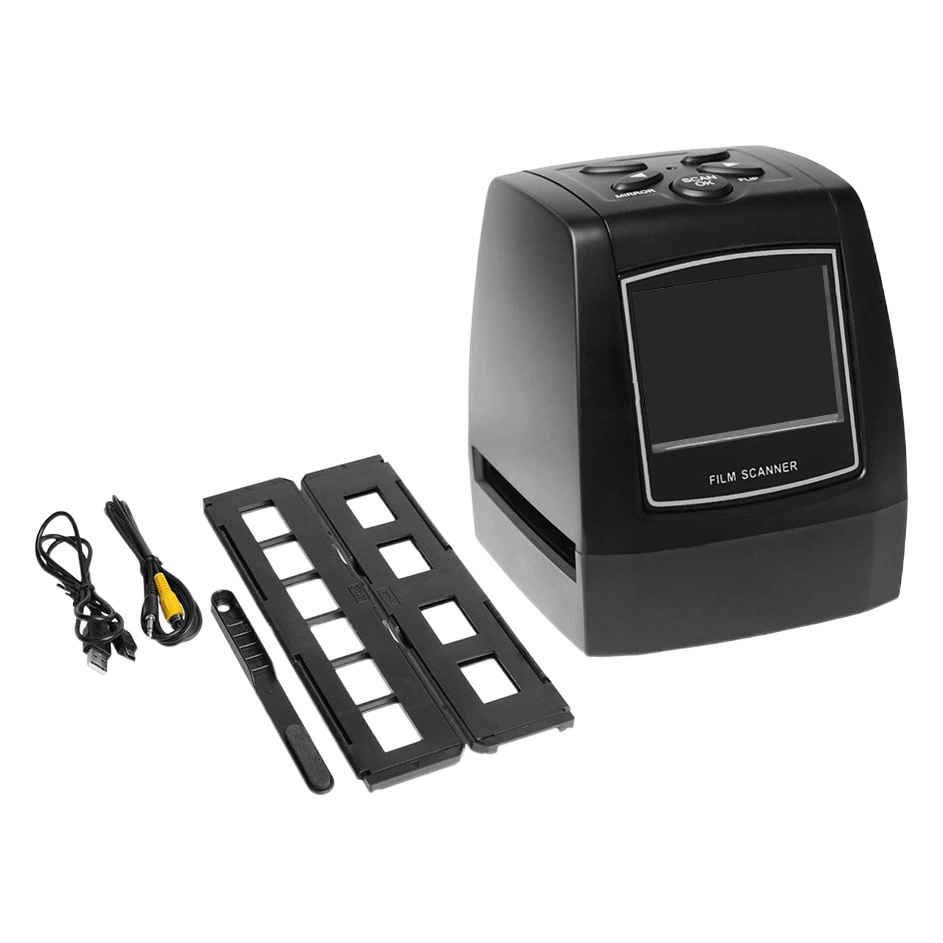 35/135 мм Фильм сканер Фильм Отрицательный слайд сканирования с 2,36-дюймовый ЖК-экран