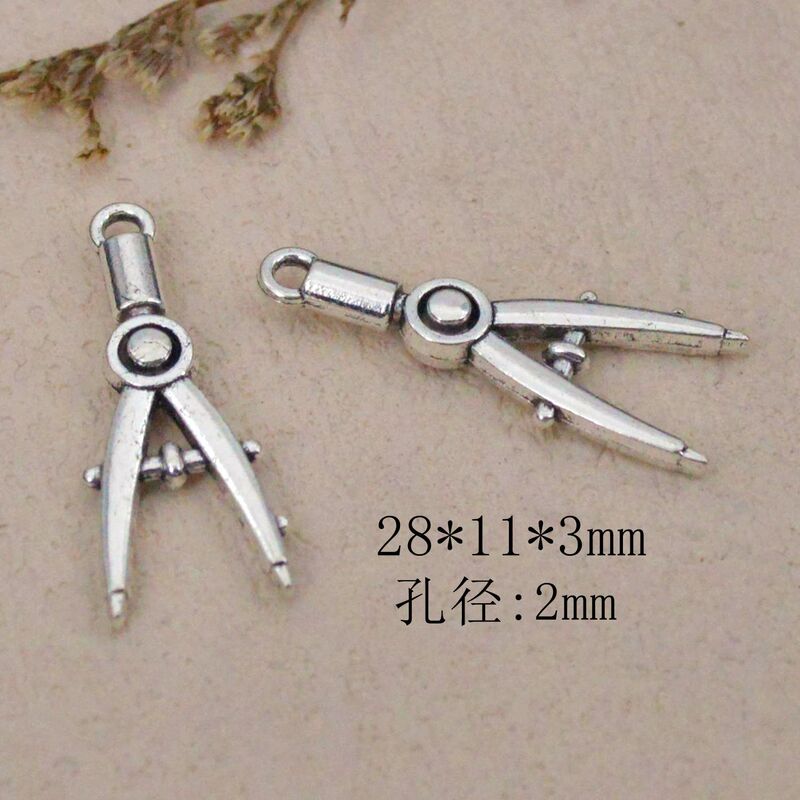 Stationery compasses alloy pendant diy alloy accessories drawing tools compasses alloy diy keychain pendant Stationery compasses alloy pendant diy alloy accessories drawing tools compasses alloy diy keychain pendant