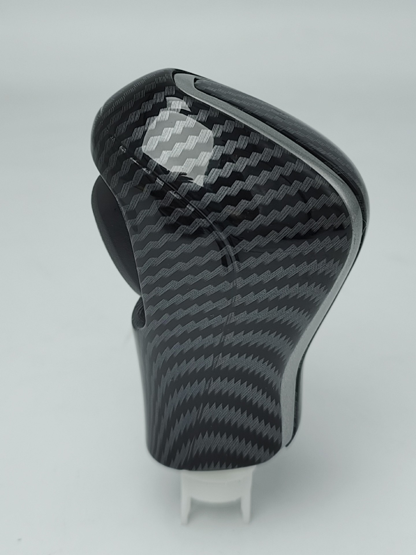 Modificado cabeza de cambio adecuado para Nissan palanca de cambio cabeza melocotón madera fibra de carbono palanca de cambio balonmano cabeza de palo image 16