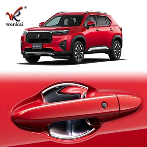 Honda 24 Yaponiya WRV DG5 seriyası üçün xüsusi qapı qolu qabı, elektrokaplama dekorativ parlaq zolaq