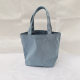 Solid Color Canvas Lunch Bag Student Lunch Box Makeup Handheld Storage Portable Small Square Bag Solid Color Lunch Box Bag