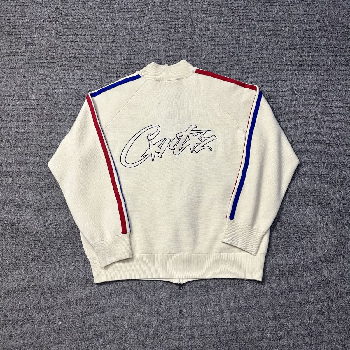 Cross-border Daifa Corteiz Trendy Brand Sweater Zipper Cardigan Jacket American Retro Street Hip-hop Jacket for Men and Women