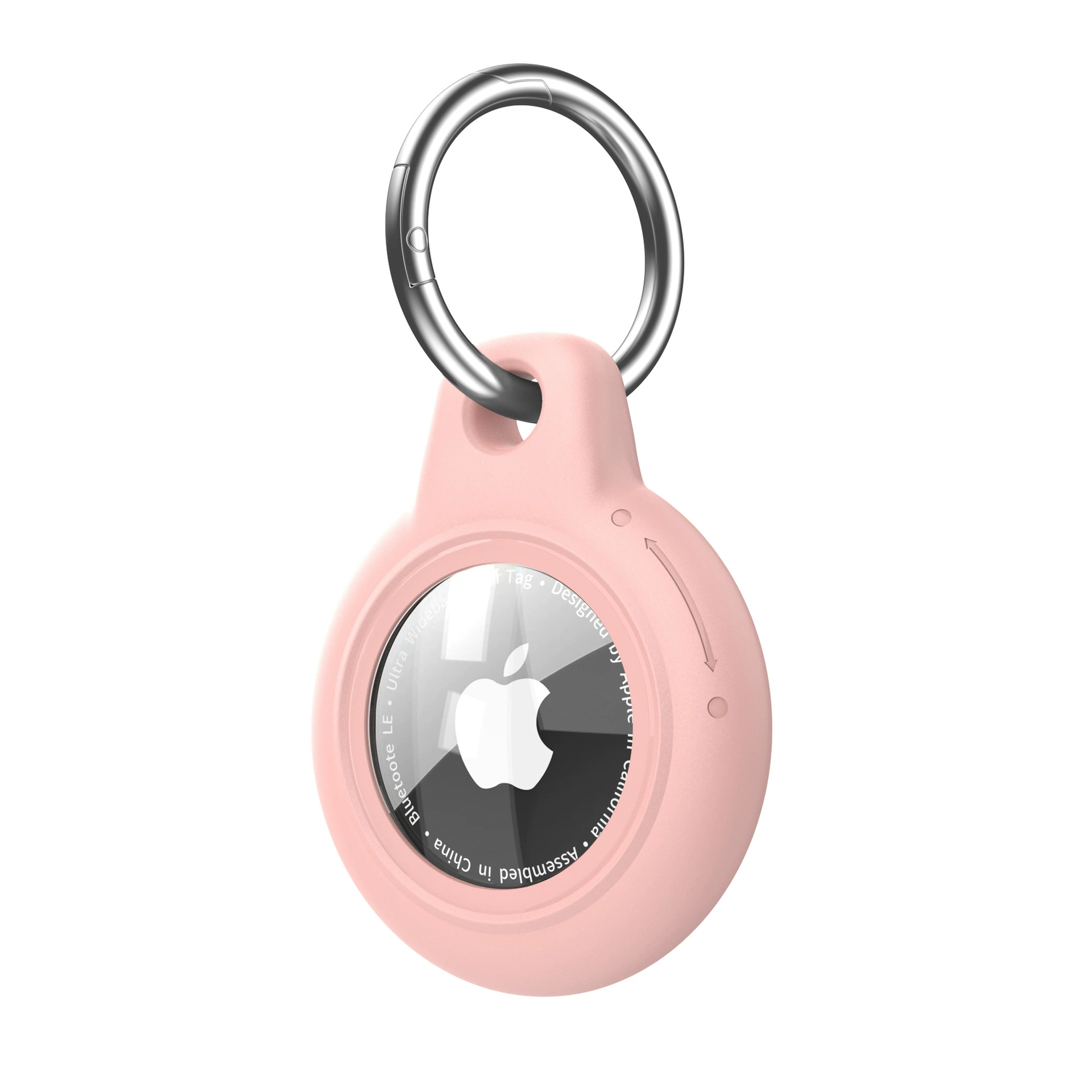 Защитный чехол для Apple AirTag из ПК, поворотный snap, против потери, тройная защита AirTag2