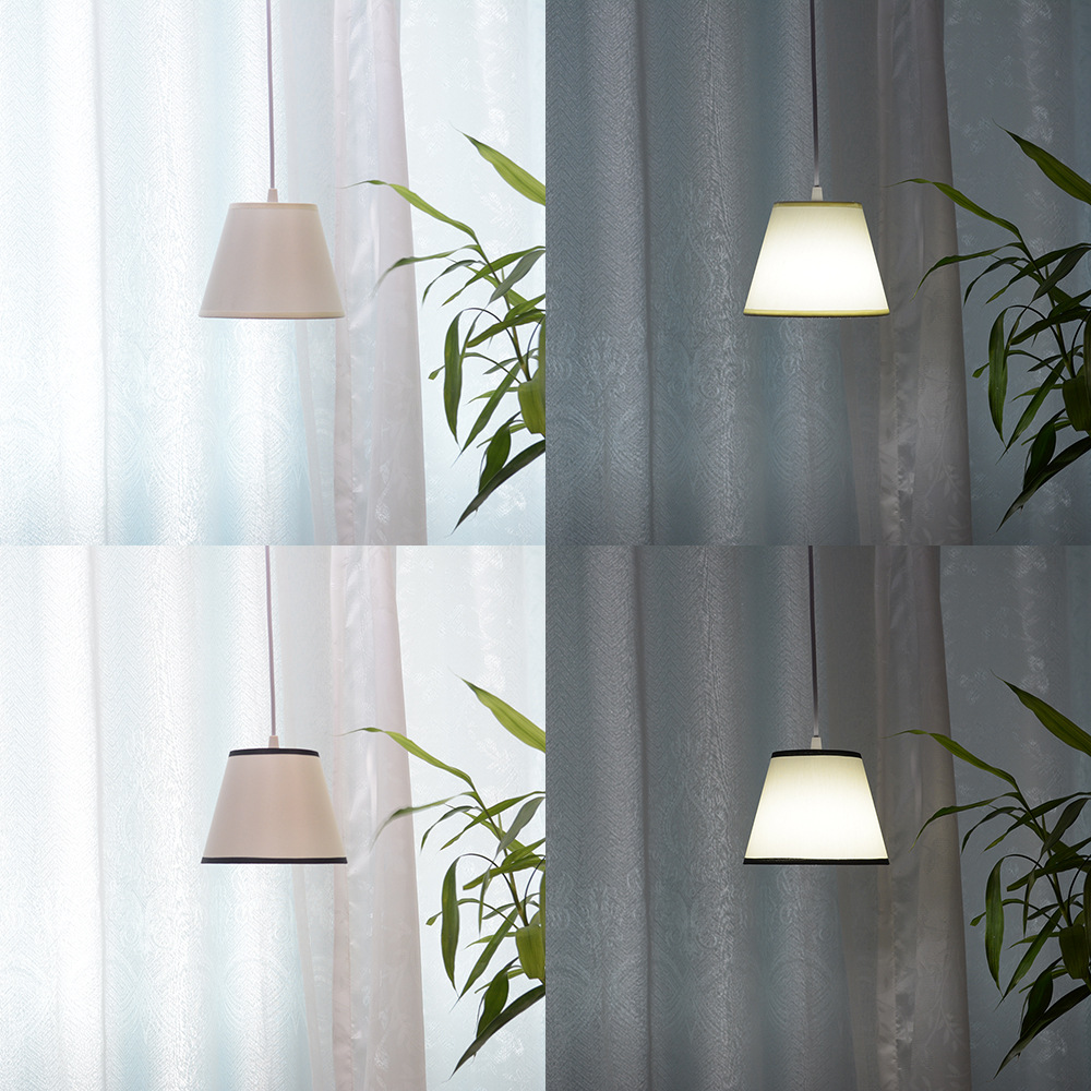 Corea del Sur ins transfronteriza pantalla hecha a mano etiqueta plana tela pantalla Europea creativa Lámpara de lectura lámpara de accesorios de iluminación