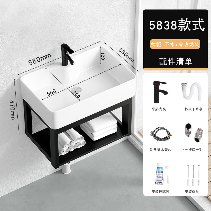 59*39cm + escurridor + grifo caliente y fría