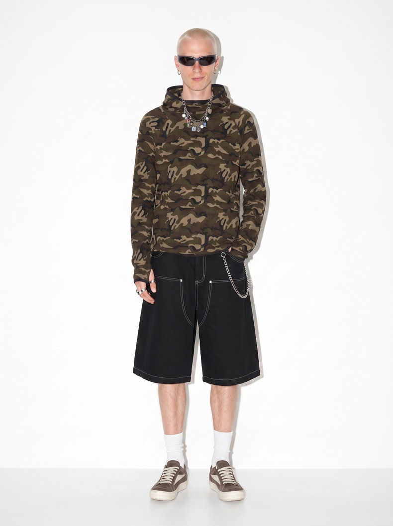 Inflation Camo 200g Hooded Hoodie