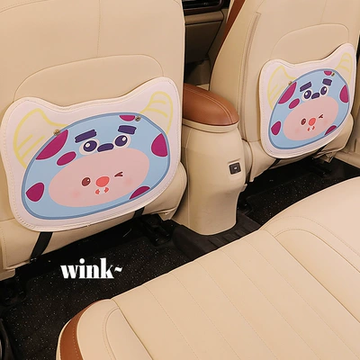Chair back anti-kick pad – rear seat back anti-dirt protection