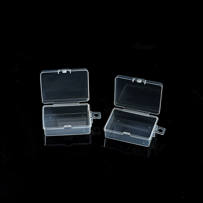 Прозрачная пластиковая коробка PP прямоугольная пластиковая коробка мини-небольшая коробка для хранения рыболовных снастей коробка оборудование электронная коробка оптом
