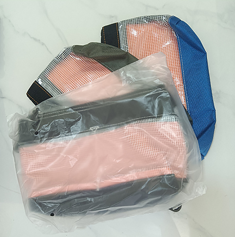 하드웨어 도구 부품 보관 가방 방수 투명 클립 메쉬 가방 옥스포드 천 보관 가방 유지 보수 다기능 교수형 가방