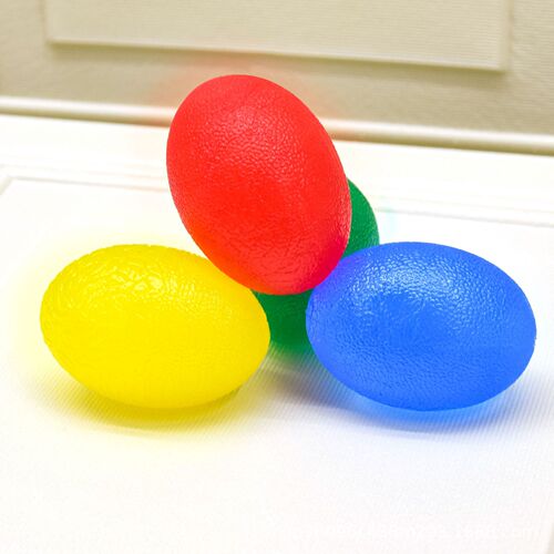 Factory direct sales rehabilitation training grip ball for men and women silicone finger exercise grip equipment to practice hand strength and elastic hand holding ball