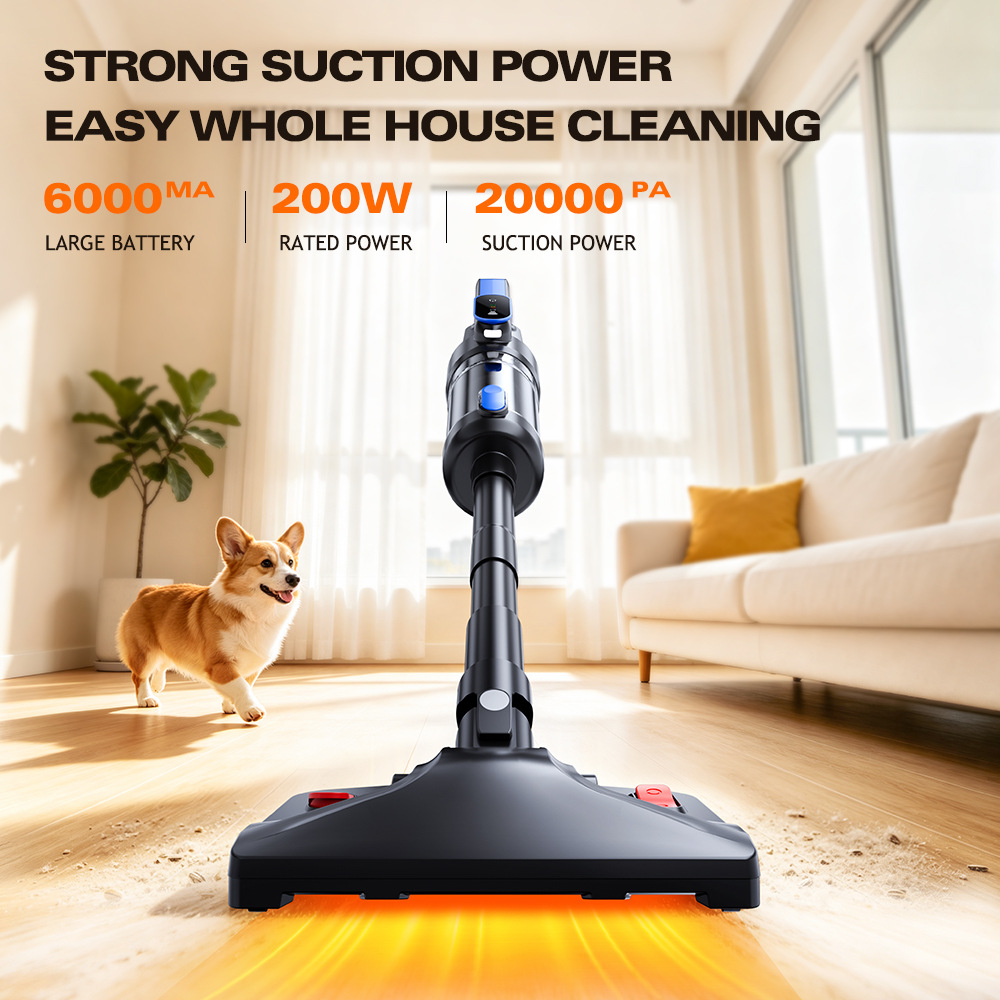 Amazon car vacuum cleaner with super powerful suction, suitable for car and home use, handheld, small, wireless in-car vacuum cleaner
