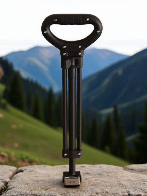 Camping Cart Handlebar Accessories Universal Replacement Rod Cart Handle Thickened Steel Pipe Reinforced and Durable